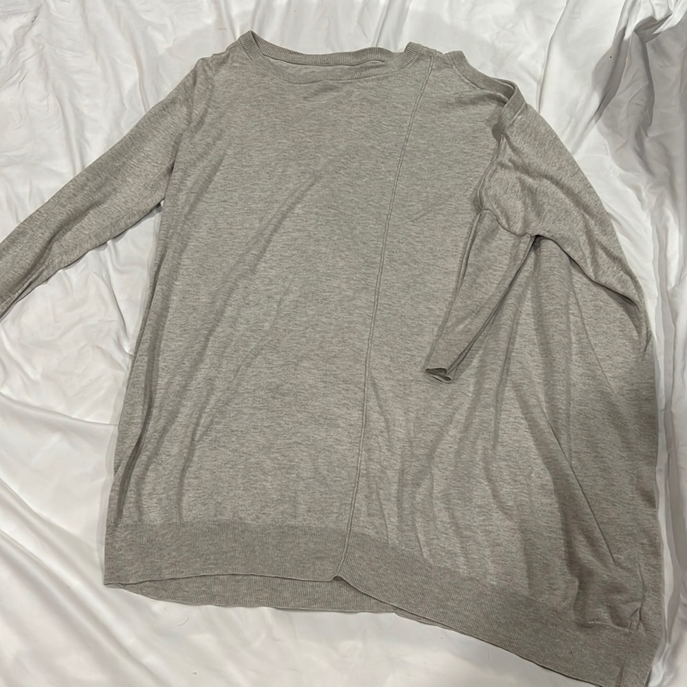 Asymmetrical sweater dress